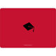 Red Graduation Cap Confetti Photo Invitations Image 2 of 5